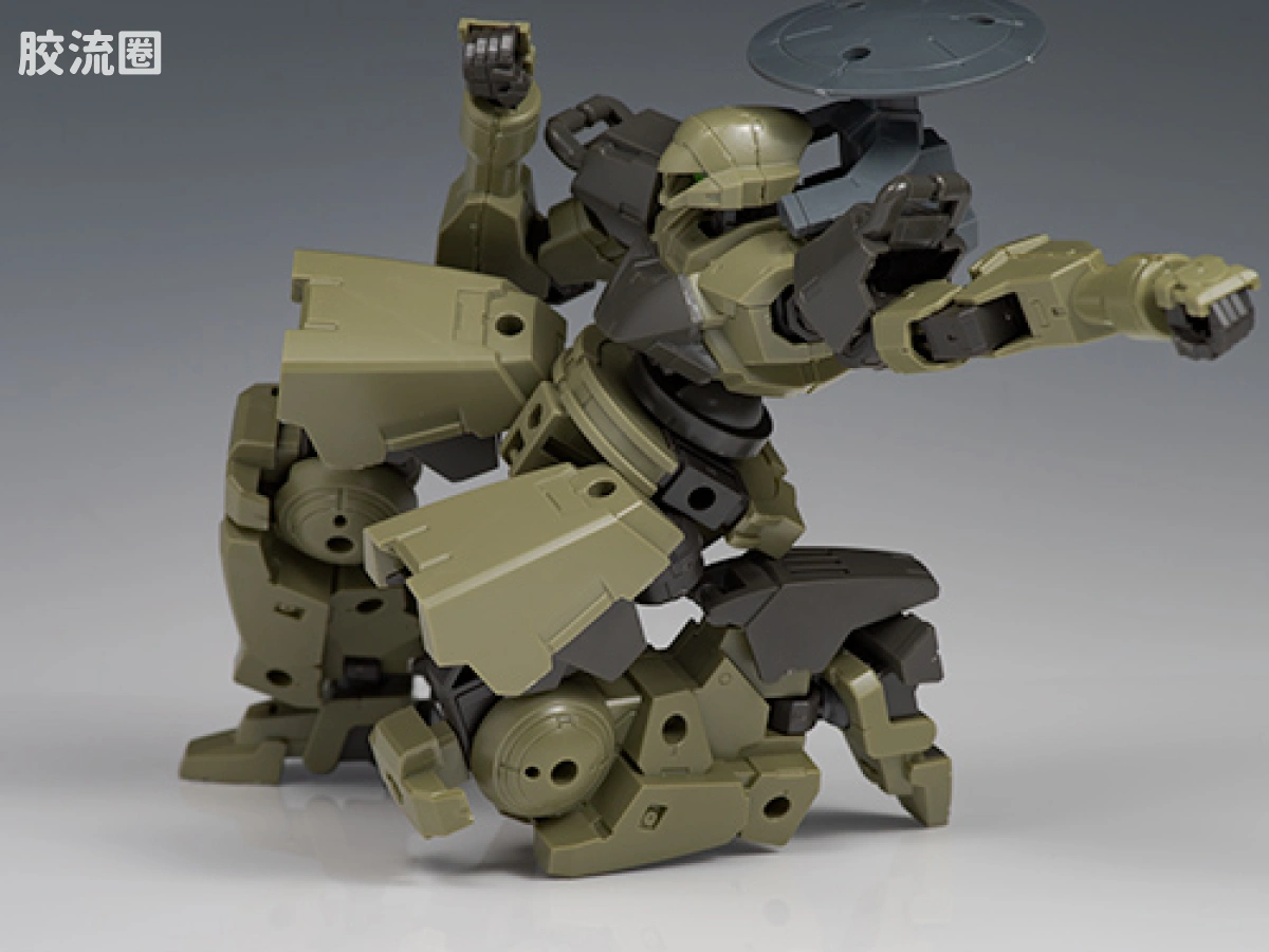 30MM 1/144 夏尔努瓦/Cielnova（拜隆军） 28 bEXM-14T 希尔诺瓦 绿色 - 图片